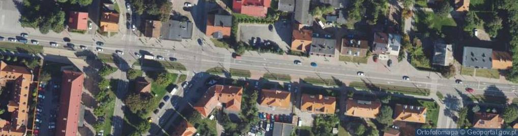 Zdjęcie satelitarne Elbląg, Generala Józefa Bema, tramvajová trať II