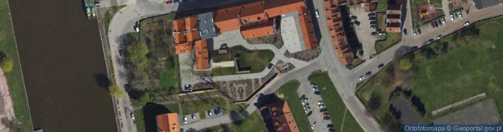 Zdjęcie satelitarne Elbląg, Gimnazijna, knihovna III