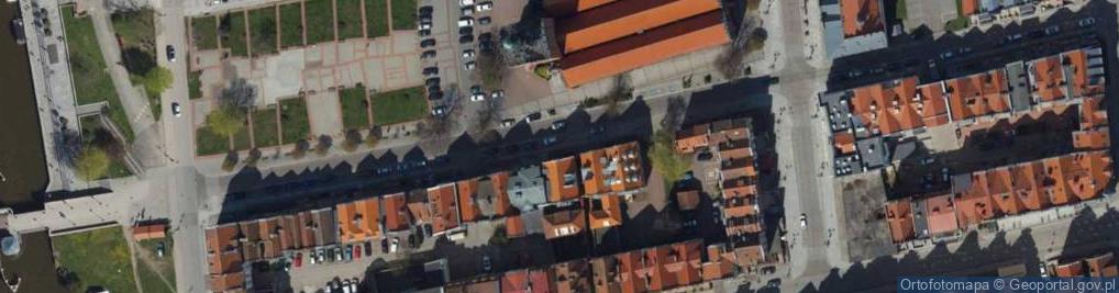 Zdjęcie satelitarne Elbląg, kostelní ulička III