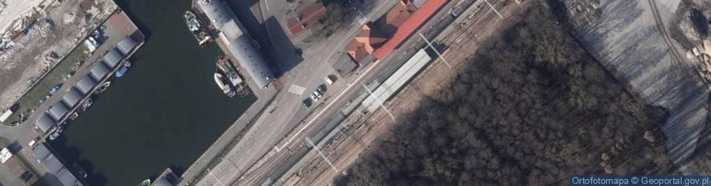Zdjęcie satelitarne ET22-1022 na stacji w Świnoujściu
