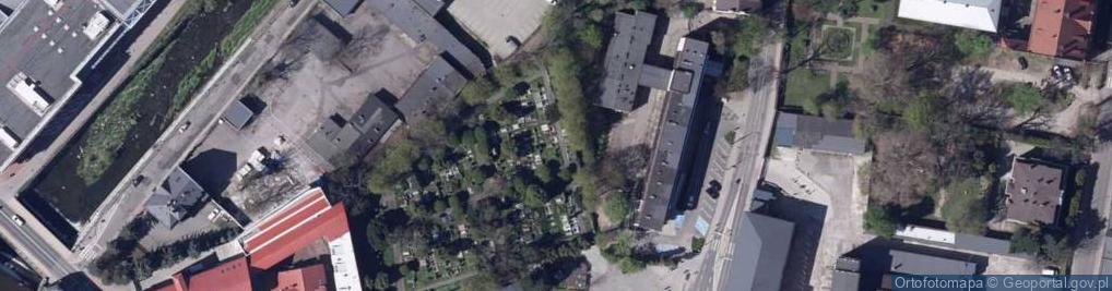 Zdjęcie satelitarne Evangelical Cemetery in Bielsko-Biała (Piłsudkiego) 1