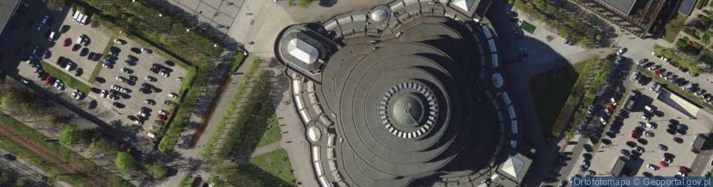 Zdjęcie satelitarne Fountain in Hala Ludowa