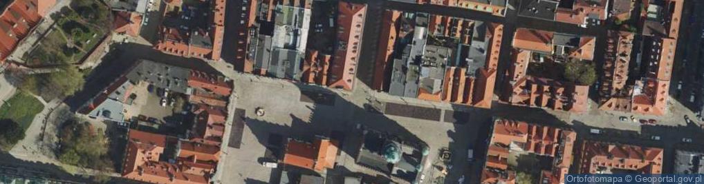 Zdjęcie satelitarne Franciszek Jaśkowiak tablica Poznań