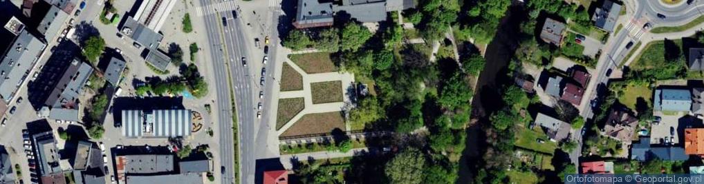 Zdjęcie satelitarne Gabriel Narutowicz monument in Bielsko-Biała