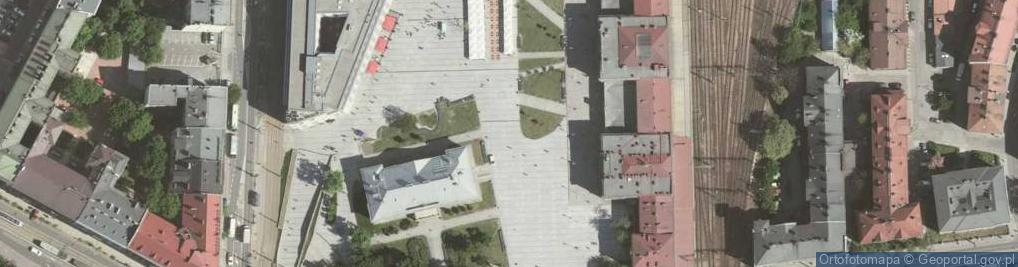 Zdjęcie satelitarne Galeria Krakowska w budowie