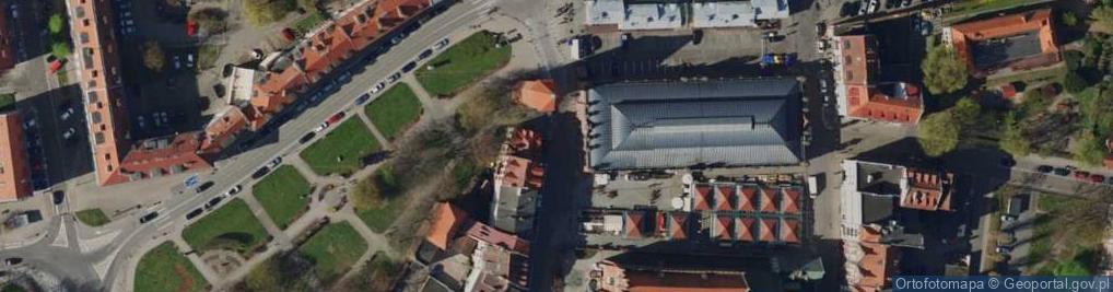 Zdjęcie satelitarne Gdańsk - Hala targowa 02