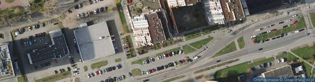 Zdjęcie satelitarne Gdańsk Przymorze - Horyzont Buildings