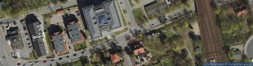 Zdjęcie satelitarne Gdańsk tank