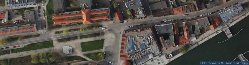 Zdjęcie satelitarne Gdańsk - Targ Rybny