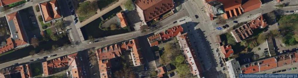 Zdjęcie satelitarne Gdańsk Wielki Młyn
