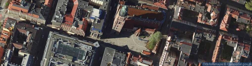 Zdjęcie satelitarne Gdansk z gory