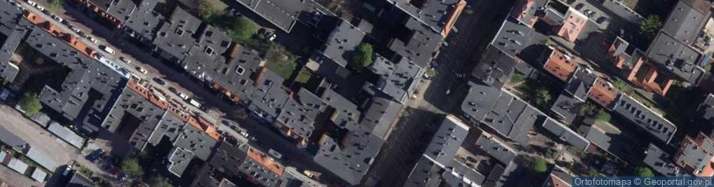Zdjęcie satelitarne Gdańska 67 Kern pion a