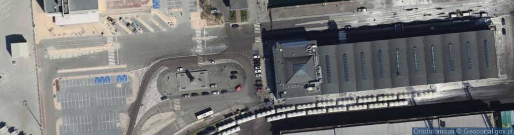 Zdjęcie satelitarne Gdynia Dworzec Morski