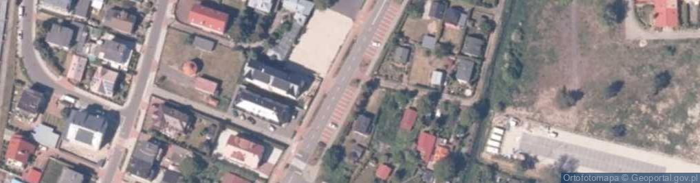 Zdjęcie satelitarne Geosiatka Międzyzdroje ul. Nowomyśliwska