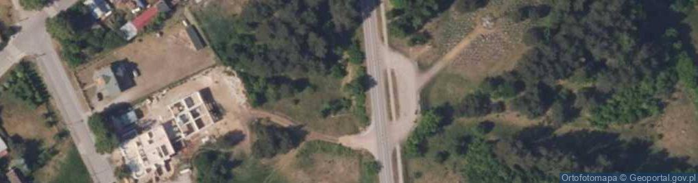 Zdjęcie satelitarne Giby - szkoła podstawowa