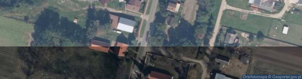 Zdjęcie satelitarne Giemlice, stavení