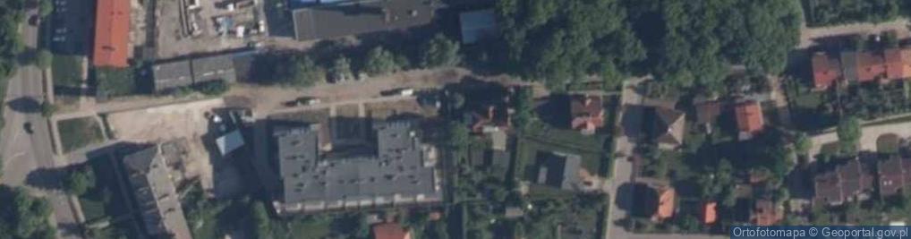 Zdjęcie satelitarne Gimnazjum 2 olecko 2009