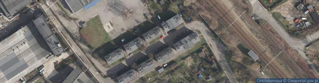Zdjęcie satelitarne Gliwice - Familok