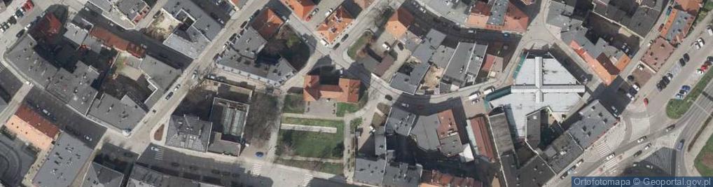 Zdjęcie satelitarne Gliwice - Zamek 01
