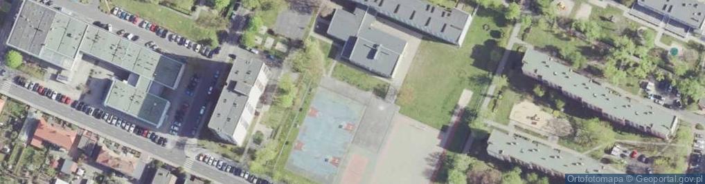 Zdjęcie satelitarne Glogow kosciol sw. Mikolaja