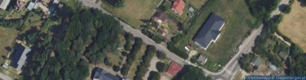 Zdjęcie satelitarne Gloskow, kosciol Matki Bożej Wspomozenia Wiernych