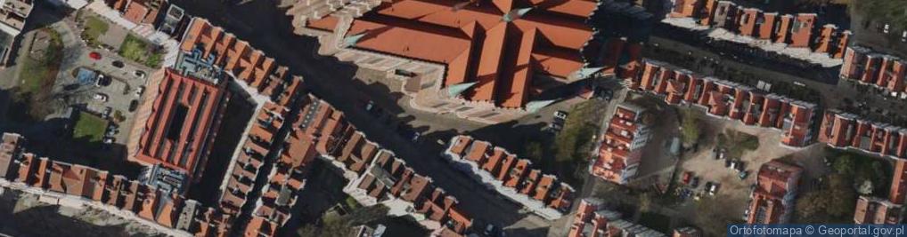 Zdjęcie satelitarne Gnańsk - Brama przy Bazylice Mariackiej