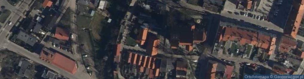 Zdjęcie satelitarne Gniew farny bok