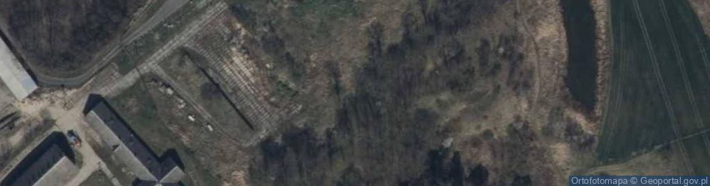 Zdjęcie satelitarne Gorzedziej kaplica