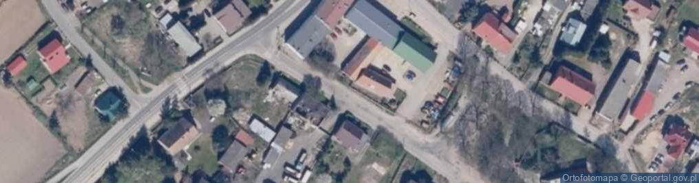 Zdjęcie satelitarne Granica pl-de linia kolejowa