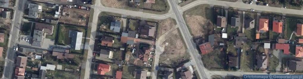 Zdjęcie satelitarne Grocholice Nowe Osiedle