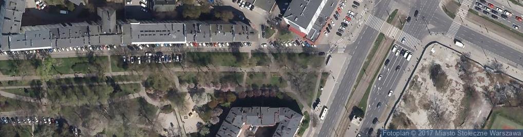 Zdjęcie satelitarne Grójecka104 dom