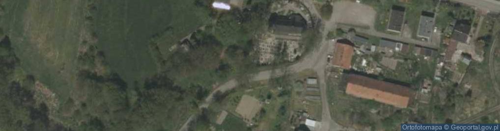 Zdjęcie satelitarne Grota w Rachowicach1