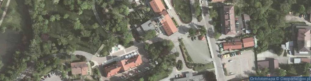 Zdjęcie satelitarne Groty Kryształowe