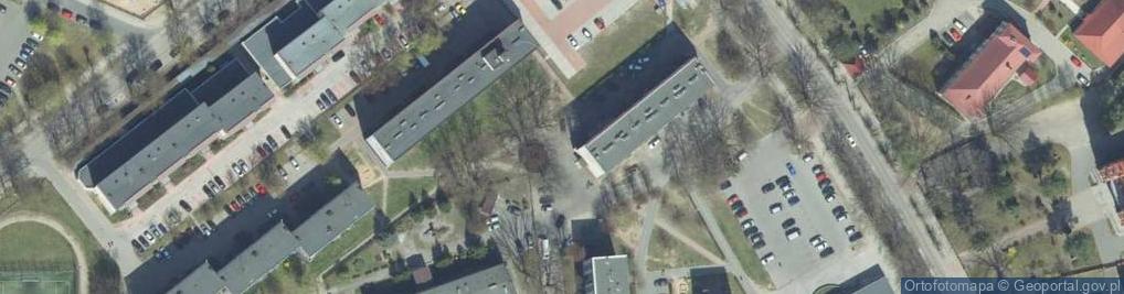 Zdjęcie satelitarne Hajnowka cmentarz prawoslawny
