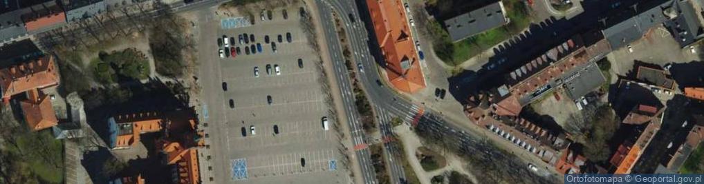 Zdjęcie satelitarne Herb Slupsk Starostwo Powiatowe