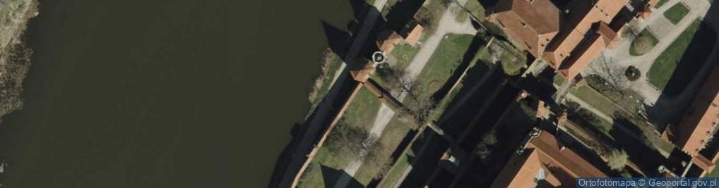 Zdjęcie satelitarne High Castle and bastions in Malbork