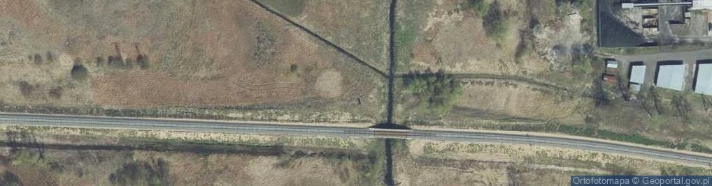 Zdjęcie satelitarne Hj LK52 most