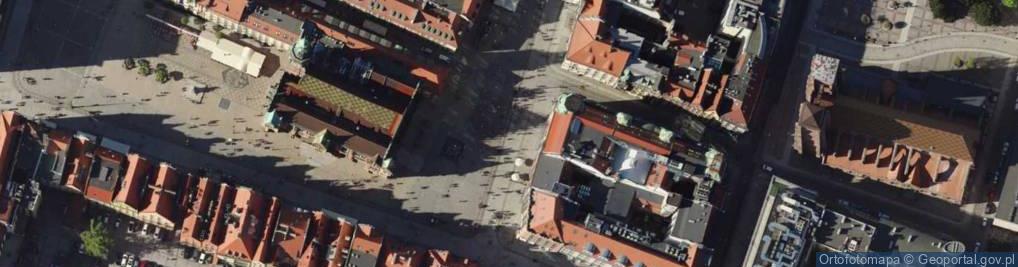 Zdjęcie satelitarne Hotel de ville de Wrocław