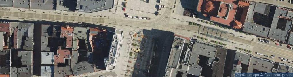 Zdjęcie satelitarne Hotel Welt in Katowice