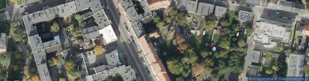 Zdjęcie satelitarne I Komisariat Policji w Zabrzu (Nemo5576)