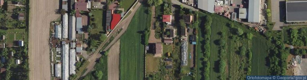 Zdjęcie satelitarne I Liceum w Koninie