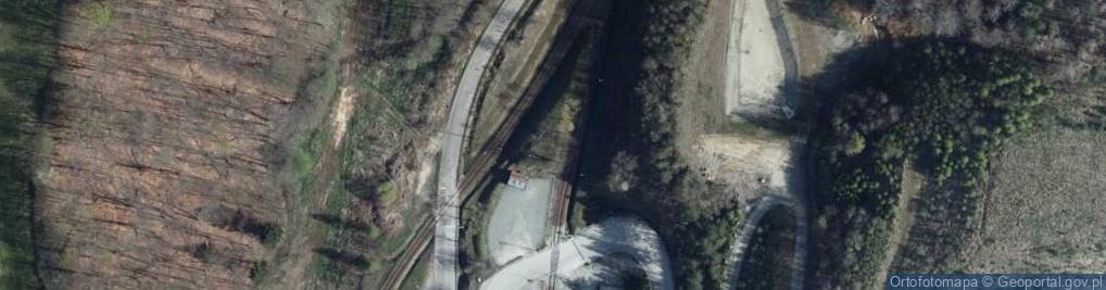 Zdjęcie satelitarne Industrial siding gabbro mine slupiec