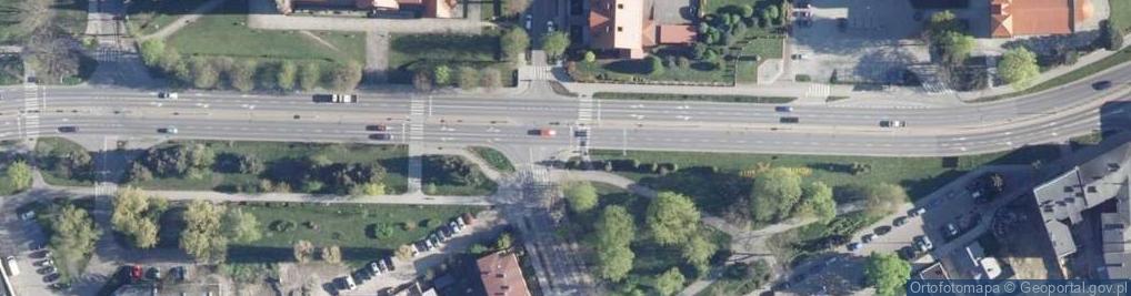 Zdjęcie satelitarne Inowroclaw, bazylika NMP 3