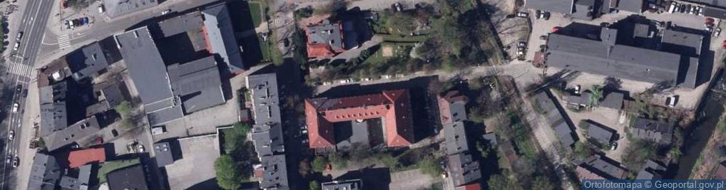 Zdjęcie satelitarne Inwalidów street in Bielsko-Biała