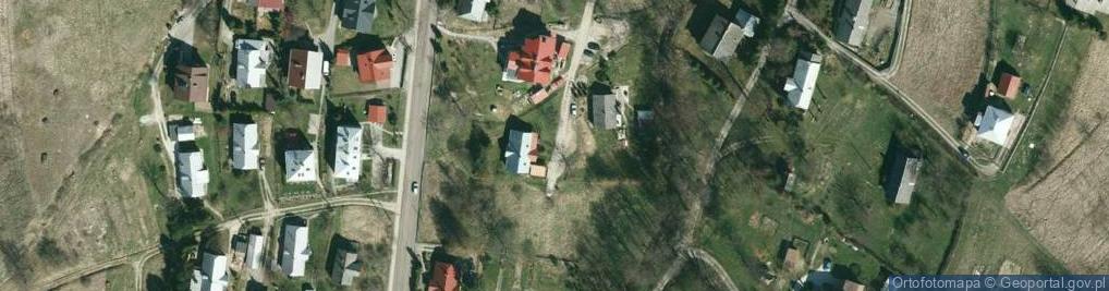 Zdjęcie satelitarne Iwoniczzdroj kosciol 2