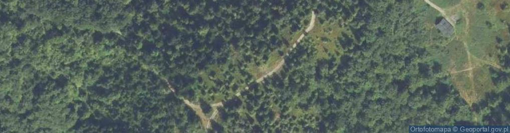 Zdjęcie satelitarne Jasień (Beskid Wyspowy) a1