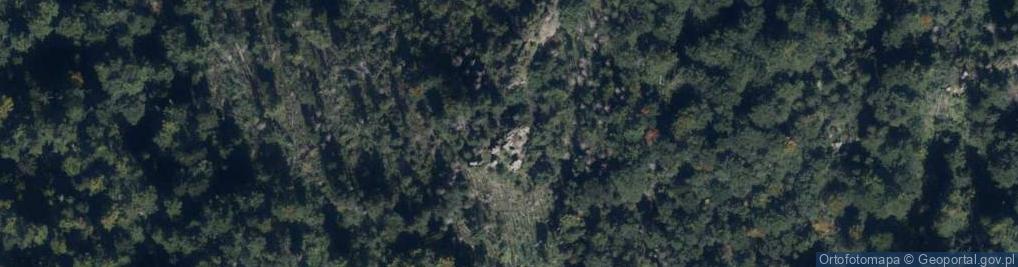 Zdjęcie satelitarne Jasiowe Turnie