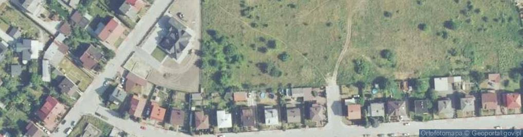 Zdjęcie satelitarne Jedrzejow klasztor cystersow