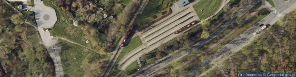 Zdjęcie satelitarne Jelitkowo tram track loop Gdańsk 2