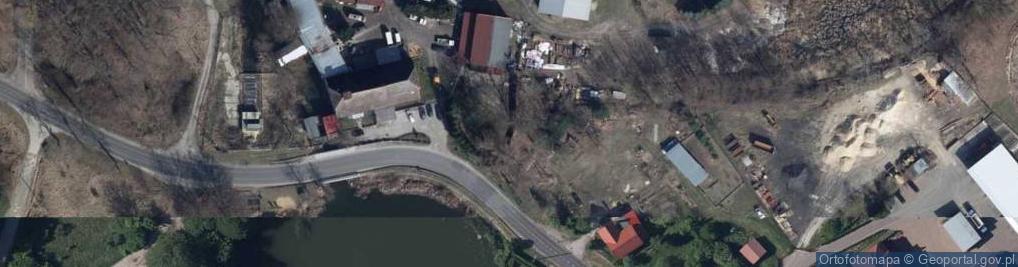 Zdjęcie satelitarne Jezioro Bukowieckie